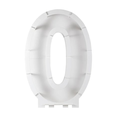 Suport baloane mozaic cifra 0 - imagine 7